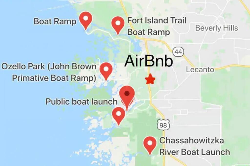 Nature Coast Getaway #1 - Cozy 2 Bedroom Homosassa Eksteriør billede